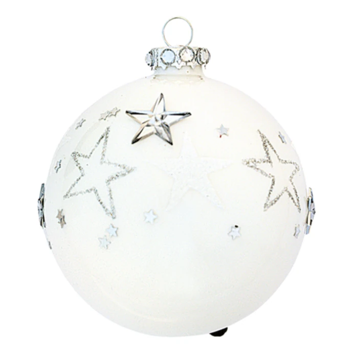 GREEN GATE / Vianočná ozdoba Ball shiny pearl