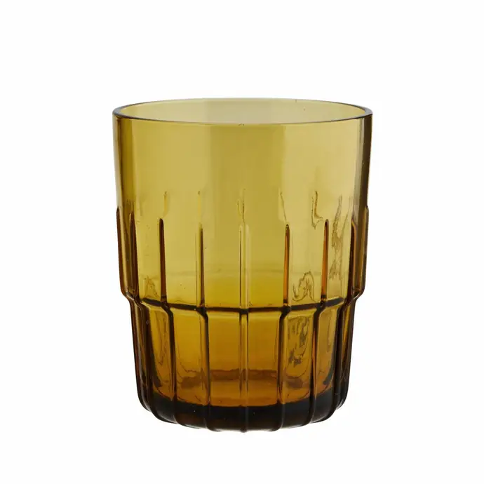 MADAM STOLTZ / Sklenička Amber Glass