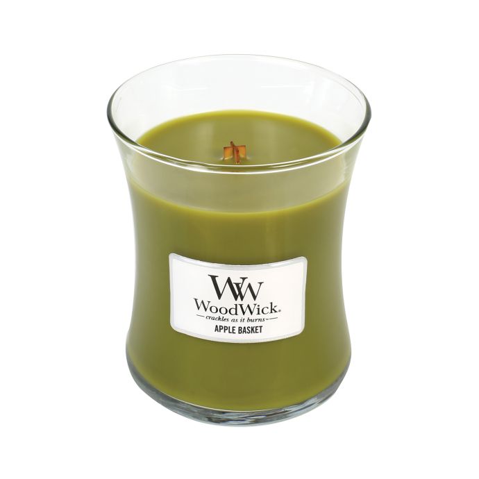 WoodWick / Vonná sviečka Woodwick - Košík jabĺk 275g