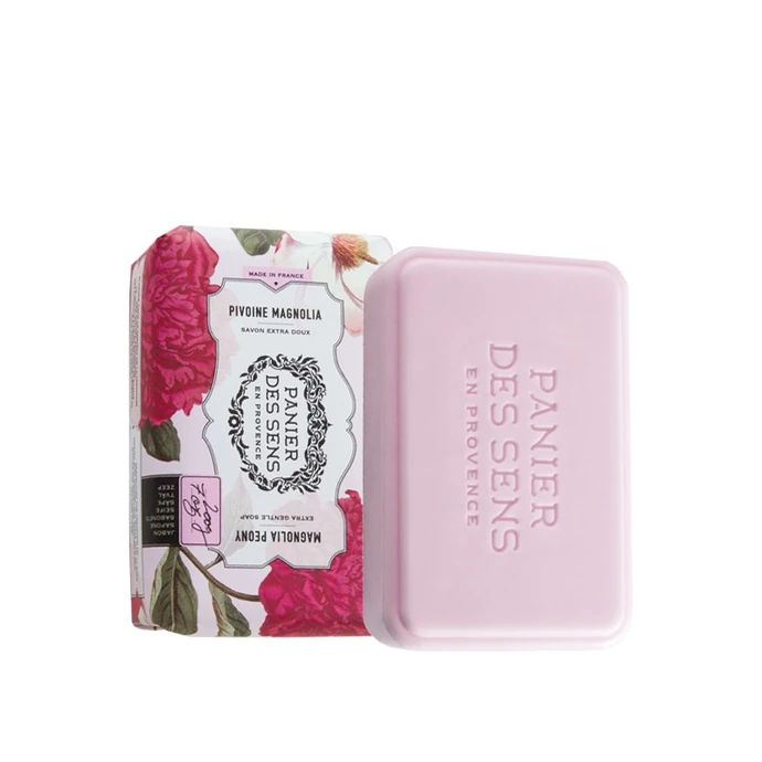 Panier des Sens / Extra jemné rostlinné mýdlo Magnolia Peony 200g