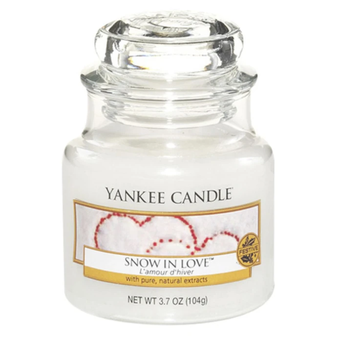 Yankee Candle / Sviečka Yankee Candle 104gr - Snow In Love