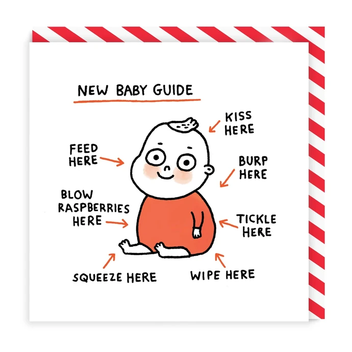 Ohh Deer / Přání k narození miminka New Baby Guide