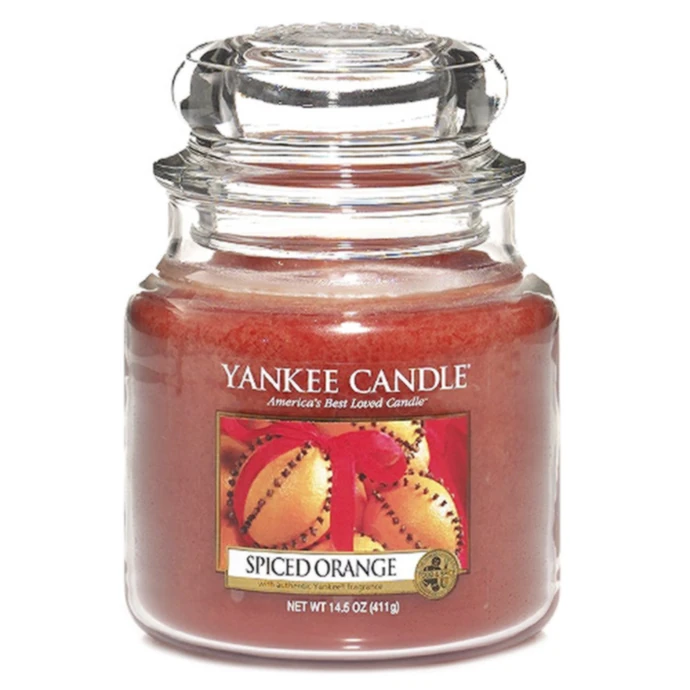 Yankee Candle / Svíčka Yankee Candle 411gr - Spiced Orange