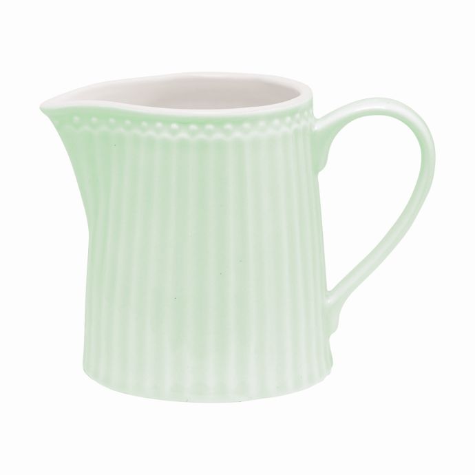 GREEN GATE / Džbánek na smetanu Alice Pale Green 250ml