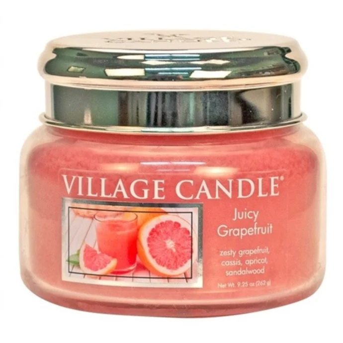 VILLAGE CANDLE / Sviečka Village Candle - Juicy Grapefruit 262g