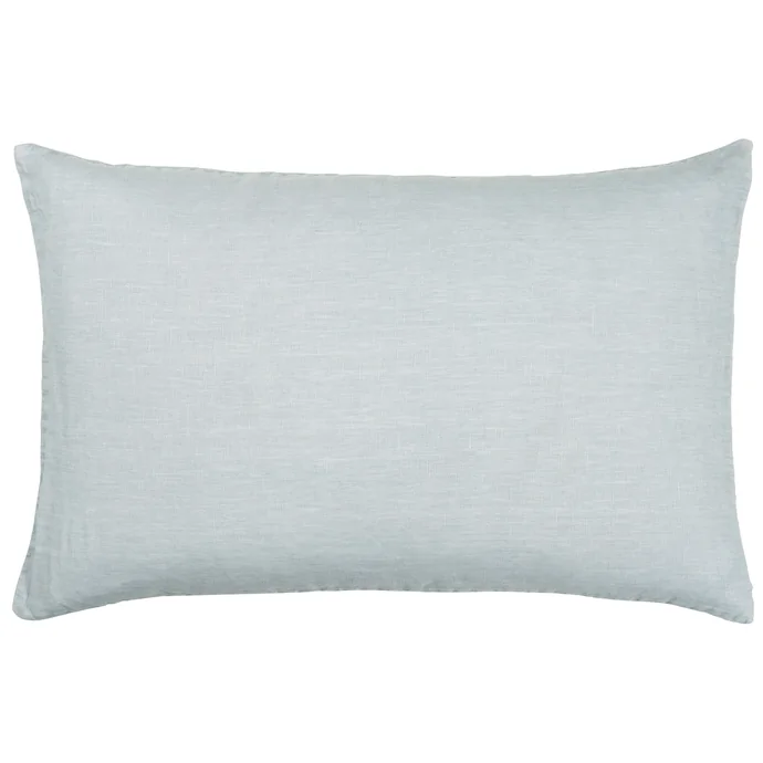 Ib Laursen / Ľanová obliečka na vankúš Light Blue 60x40cm