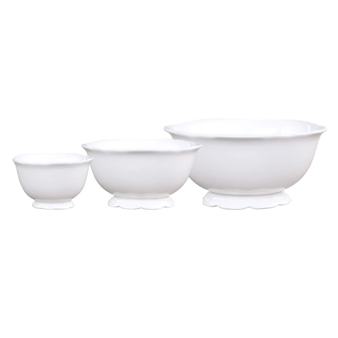 Chic Antique / Set porcelánových misiek Provence - set 3 ks