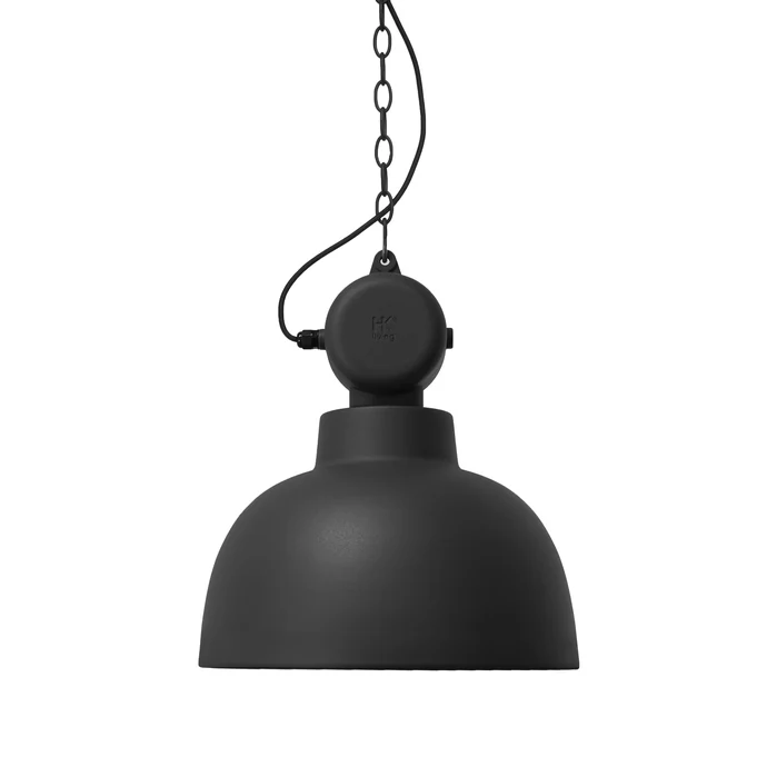 HK living / Stropná lampa Factory Design Black Matt