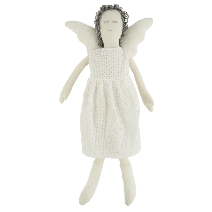 IB LAURSEN / Vianočná textilná dekorácia Angel Babette 52 cm