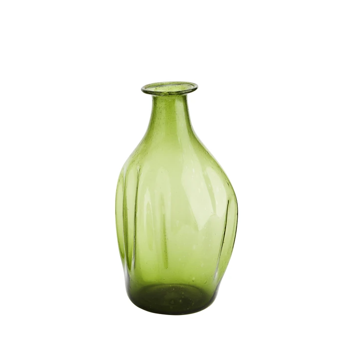 MADAM STOLTZ / Skleněná váza Green Recycled