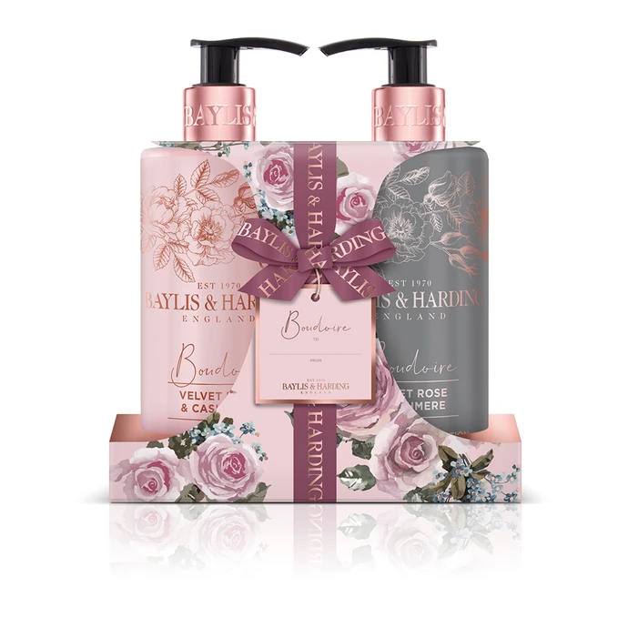 Baylis & Harding / Dárková sada s péčí o ruce Velvet Rose & Cashmere - 2x300ml