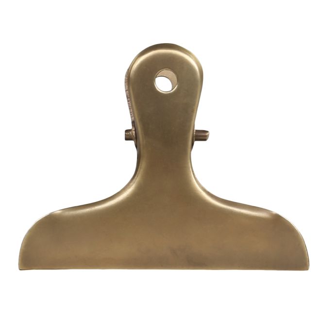 Chic Antique / Kovový klip Antique Brass