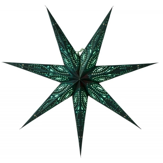 Watt & Veke / Závěsná svítící hvězda Ebba Green 80 cm