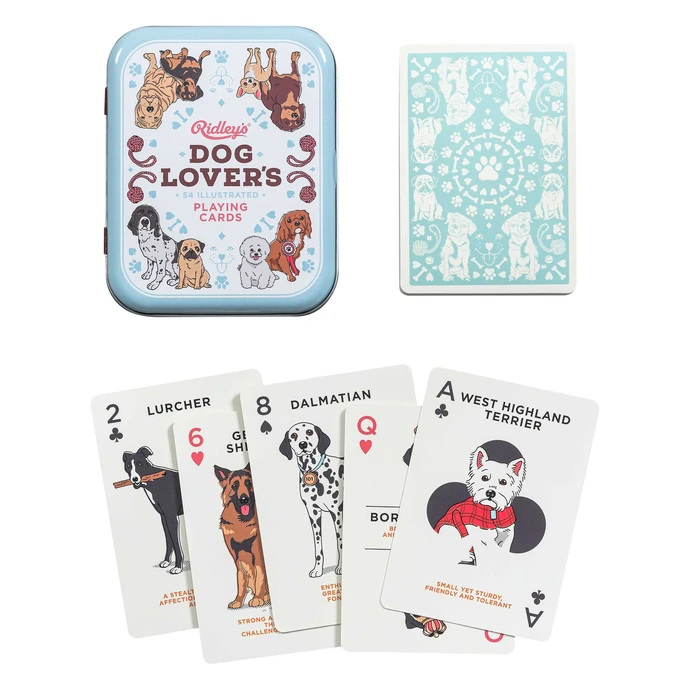 Ridley's Games Room / Karetní hra Dog Lover's Playing Cards