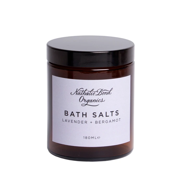 Nathalie Bond / Kúpeľová soľ Lavender + Bergamot 180 ml