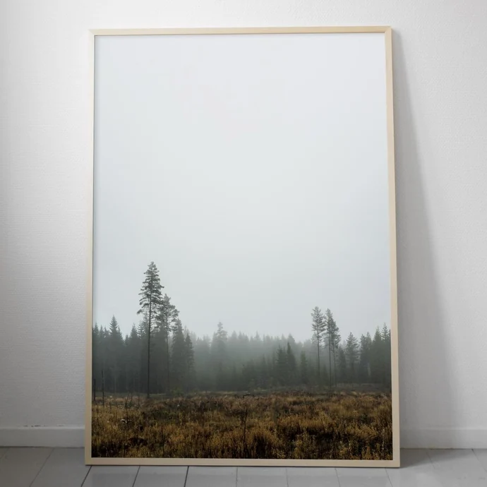 Fine Little Day / Plakát skandinávského lesa Skog 70 x 100 cm