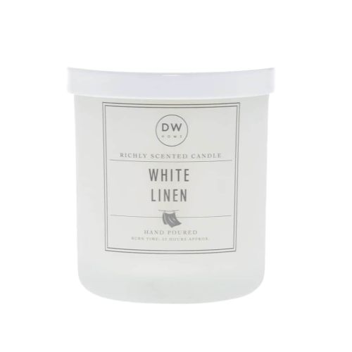 dw HOME / Vonná sviečka v skle White Linen 264 g