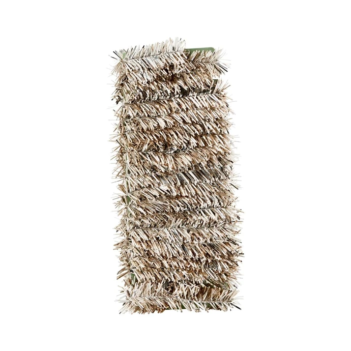 House Doctor / Vánoční girlanda Tinsel Joy Champagne 250 cm