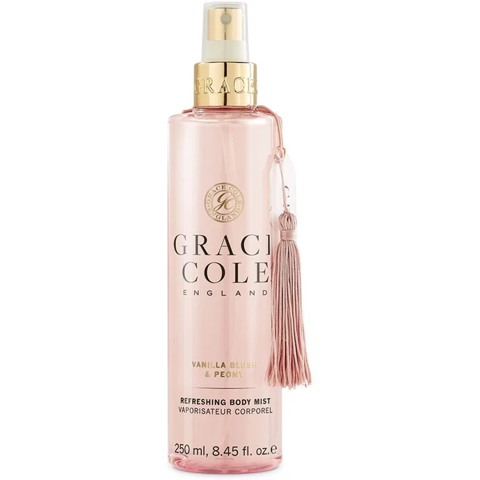 Grace Cole / Telová hmla Vanilla Blush & Peony 250ml