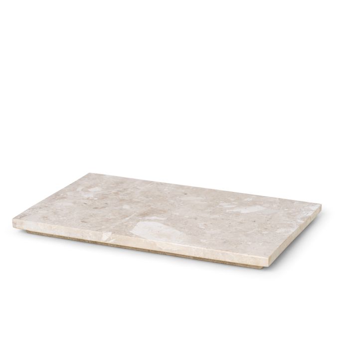 ferm LIVING / Mramorová tácka na Plant Box Beige