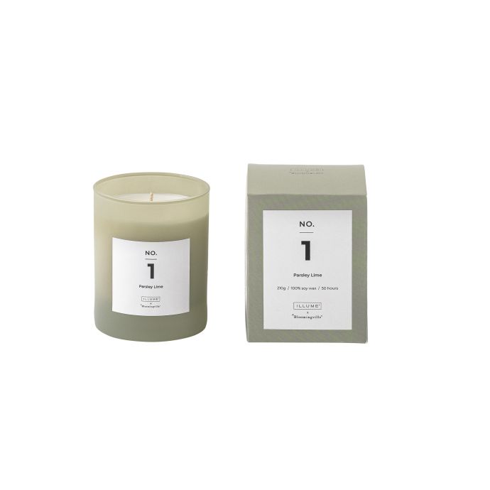 Bloomingville / Vonná svíčka NO. 1 Parsley Lime 210 g
