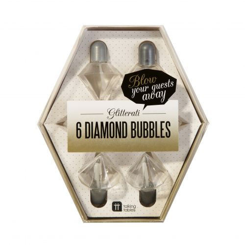 Talking Tables / Mini bublifuk Diamond - set 6 ks