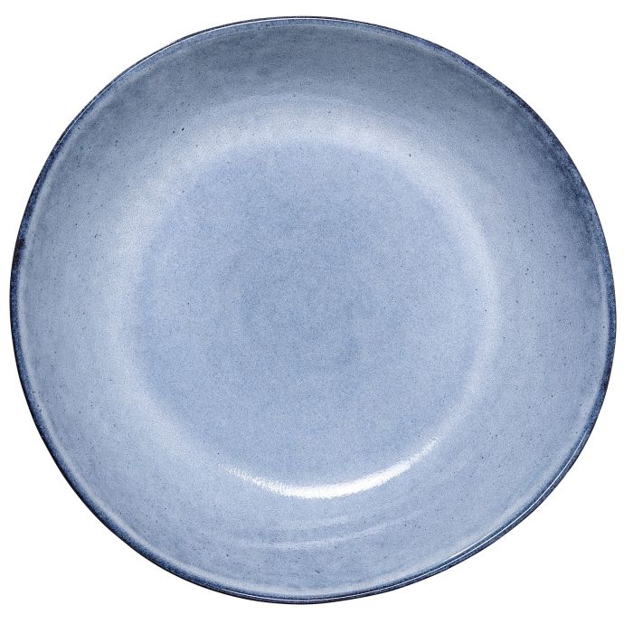 Bloomingville / Hluboký keramický talíř Sandrine Blue 22 cm