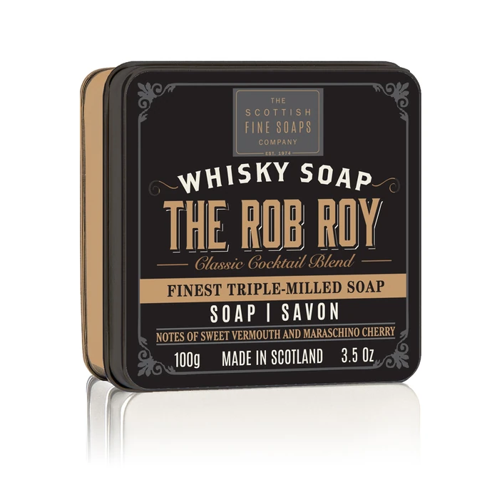 SCOTTISH FINE SOAPS / Mydlo v plechovej krabičke The Rob Roy 100 g