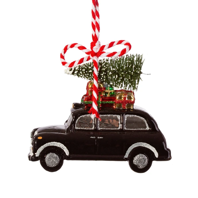 sass & belle / Vianočná ozdoba London Christmas Black Cab