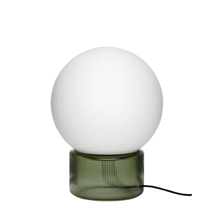 Hübsch / Stolná lampa Opal Green