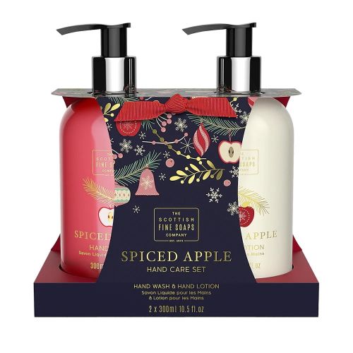 SCOTTISH FINE SOAPS / Darčeková sada pre starostlivosť o ruky Spiced Apple 2x300 ml