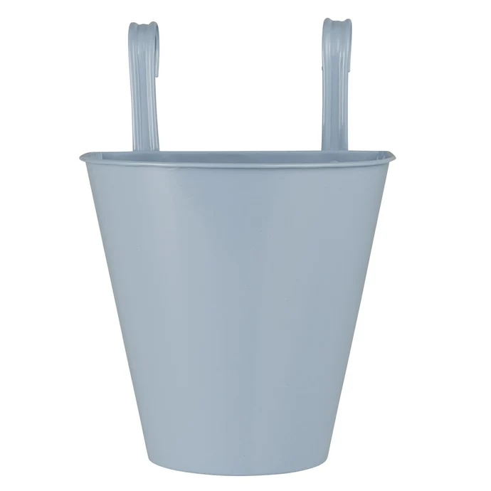 Ib Laursen / Závesný zinkový obal na kvetináč Dusty Blue
