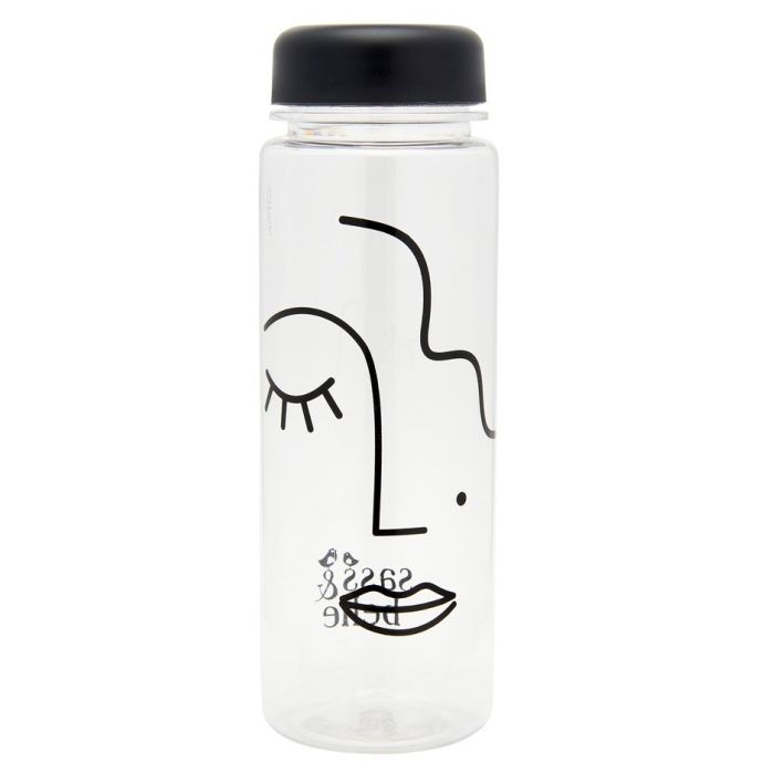 sass & belle / Fľaša na vodu Abstract Face 500ml