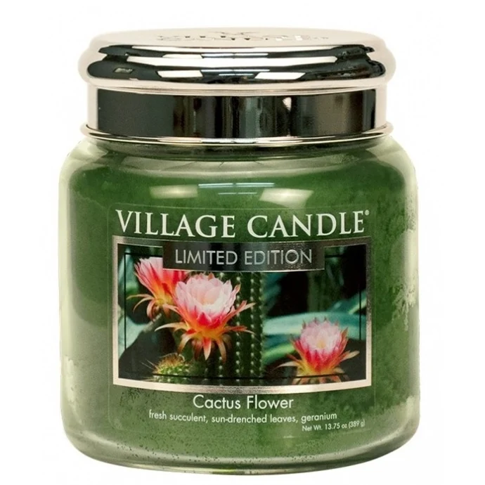 VILLAGE CANDLE / Svíčka Village Candle - Cactus Flower 389g