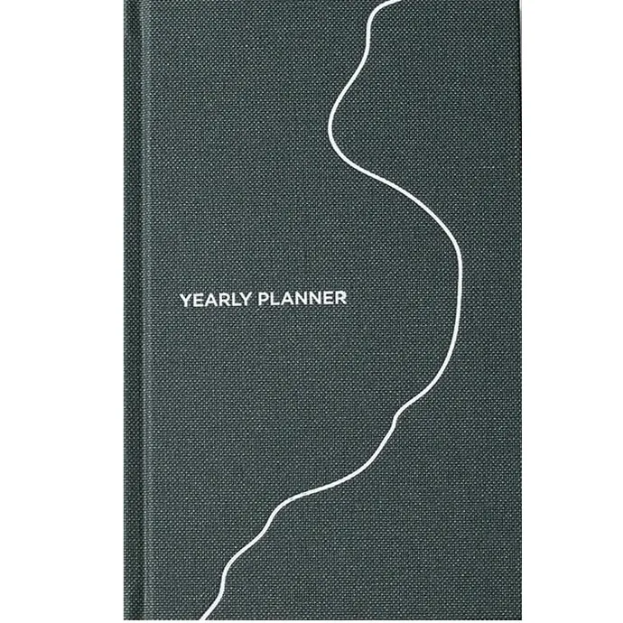 New Mags / Nedatovaný diár Yearly Planner Green