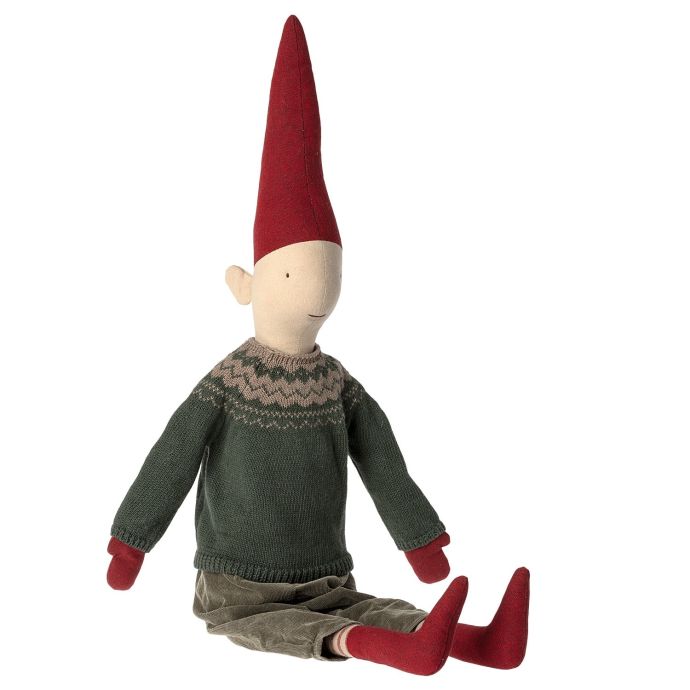Maileg / Vánoční Pixy 89 cm - kluk