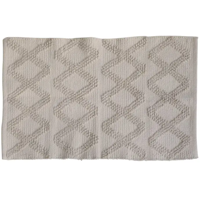 Chic Antique / Bavlnený koberec Zigzag Cream 90×60 cm