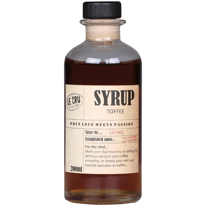 LE CRU Delicacies / Sirup Karamel 200ml