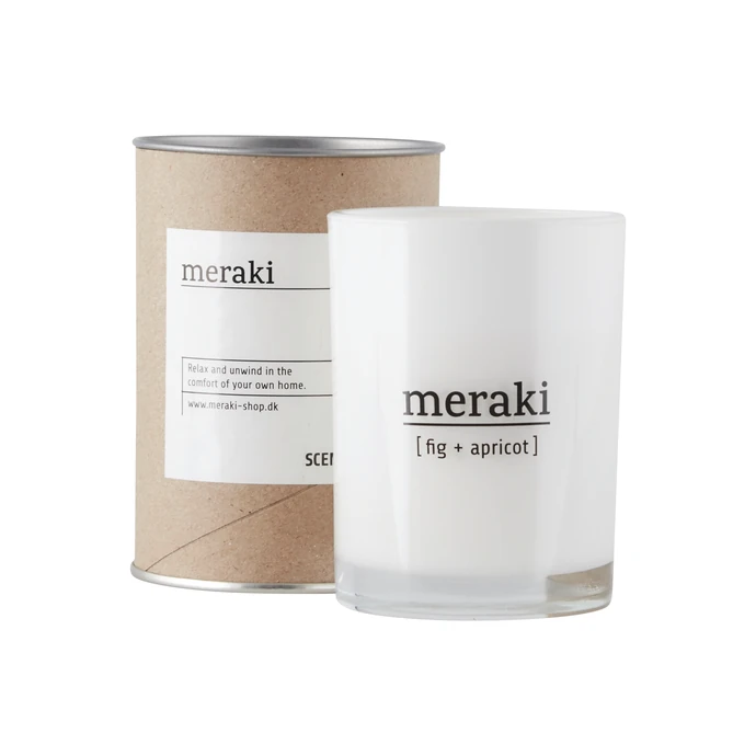 meraki / Vonná svíčka Fig & apricot