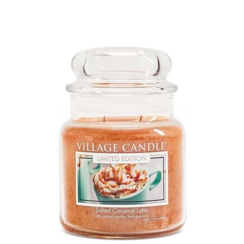 VILLAGE CANDLE / Svíčka Village Candle - Salted Caramel Latte 397g