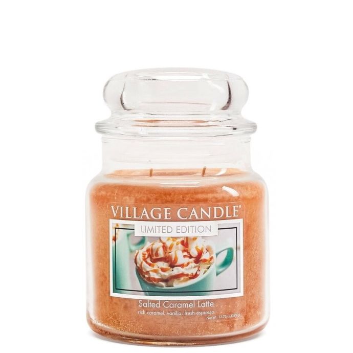 VILLAGE CANDLE / Sviečka Village Candle - Salted Caramel Latte 397 g