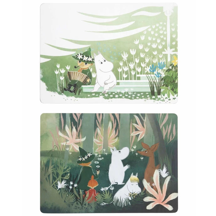 Pluto Design / Korkové prestieranie Moomin - set 2 ks