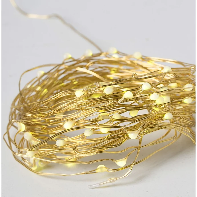 Watt & Veke / Světelný LED řetěz Micro Gold