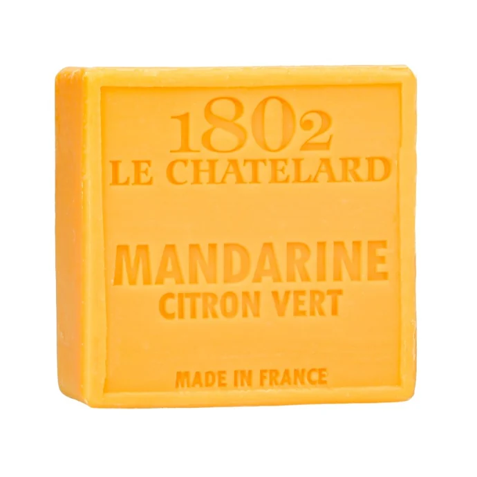 LE CHATELARD / Marseillské mýdlo 100 gr - mandarinka a limetka