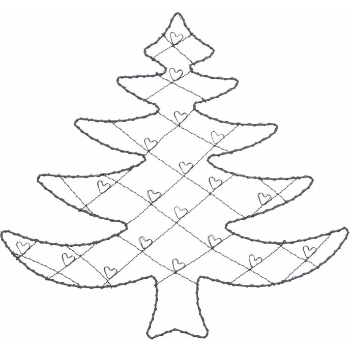 Krasilnikoff / Drôtený držiak na fotky Christmas Tree