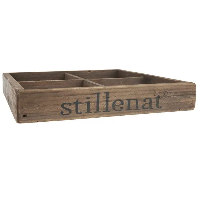 IB LAURSEN / Dřevěný box se čtyřmi přihrádkami Stillenat