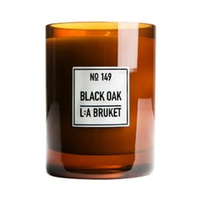 L:A BRUKET / Vonná sviečka Black oak