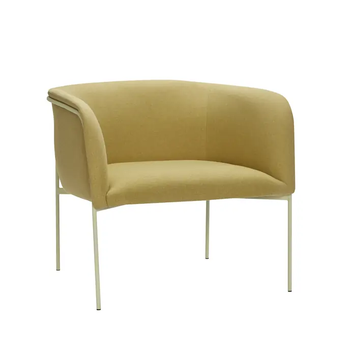 Hübsch / Křeslo Eyrie Lounge Yellow