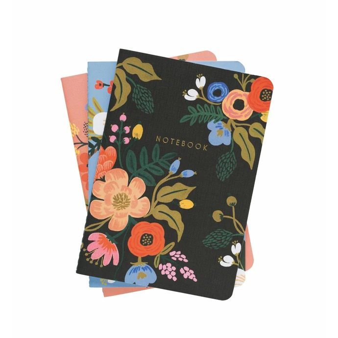 Rifle Paper Co. / Linkovaný set notesov Lively Floral - 3 ks