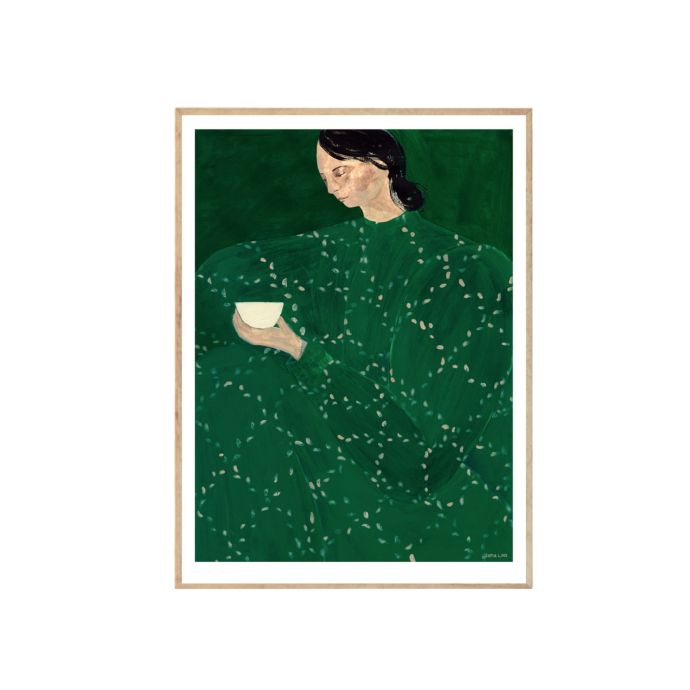 THE POSTER CLUB / Autorský mini plagát Coffee Alone At Place de Clichy by Sofia Lind A5